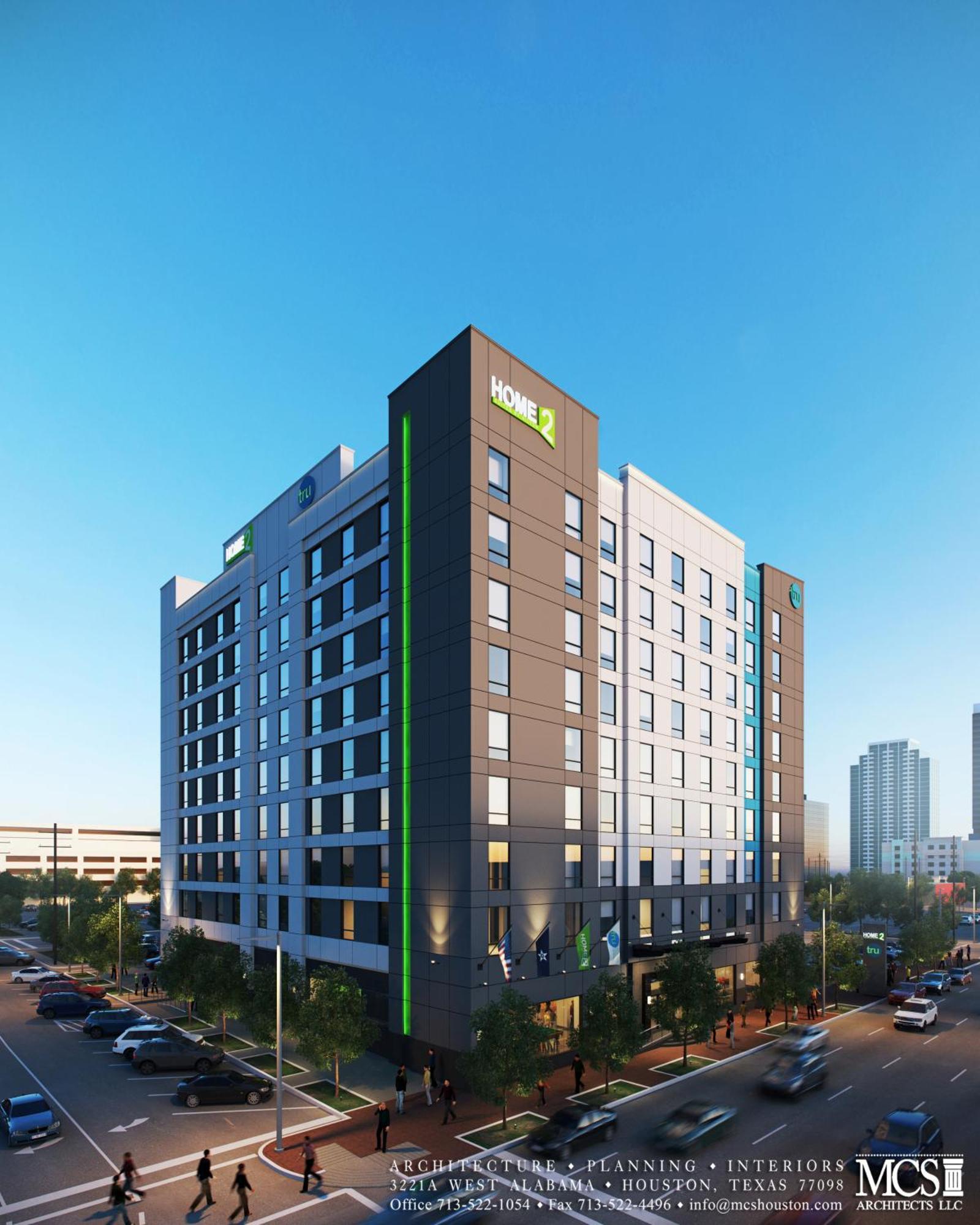 Home2 Suites By Hilton Houston Downtown Convention Center المظهر الخارجي الصورة